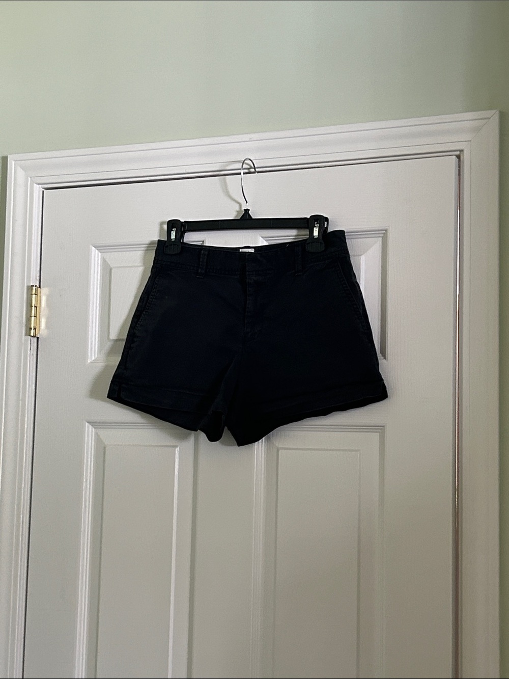 GAP Black High-Rise Jean Shorts girls
